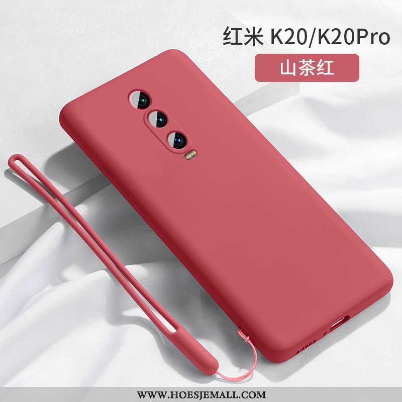 Hoesje Xiaomi Mi 9t Pro Schrobben Persoonlijk Rood Oranje Bescherming Anti-fall Dun