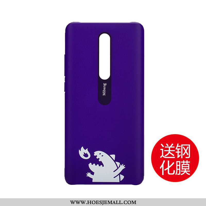 Hoesje Xiaomi Mi 9t Pro Mooie Trend Anti-fall Pas Grote Mode Bescherming Rood