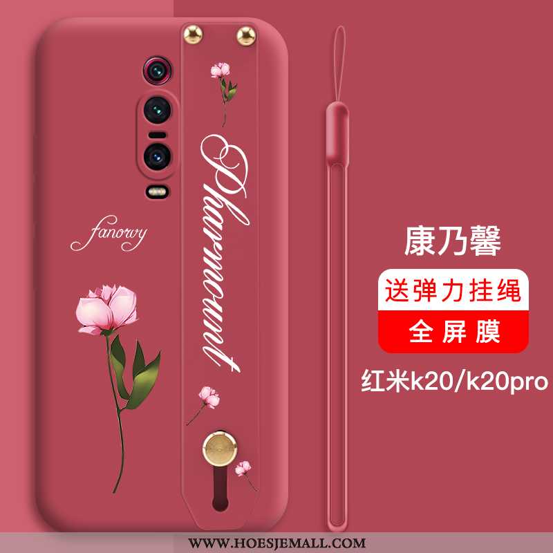 Hoes Xiaomi Mi 9t Pro Dun Zacht Hoesje Siliconen Mooie Persoonlijk Bescherming Rood