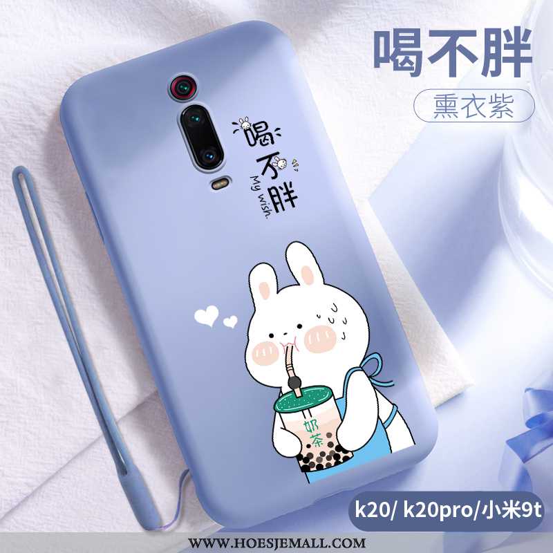 Hoesje Xiaomi Mi 9t Pro Zacht Siliconen Trend Mooie Hoes All Inclusive Grijs