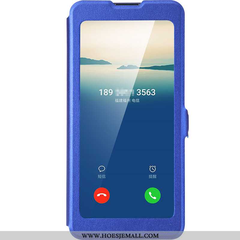 Hoesje Xiaomi Mi 9t Pro Bescherming Leren Mobiele Telefoon Blauw Mini Rood Blauwe