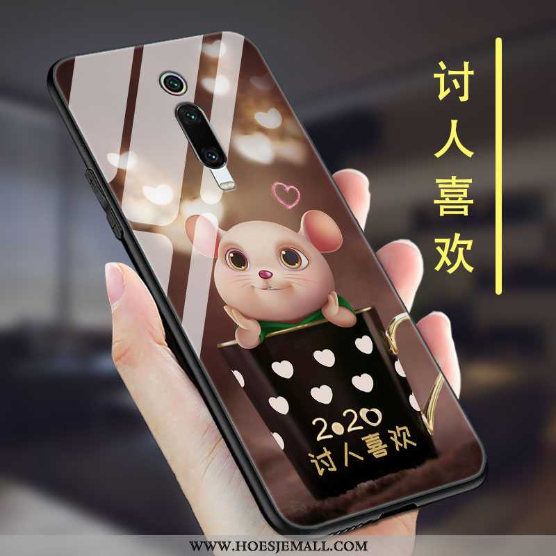 Hoesje Xiaomi Mi 9t Pro Trend Super Schrobben Spiegel All Inclusive Nieuw Glas Bruin