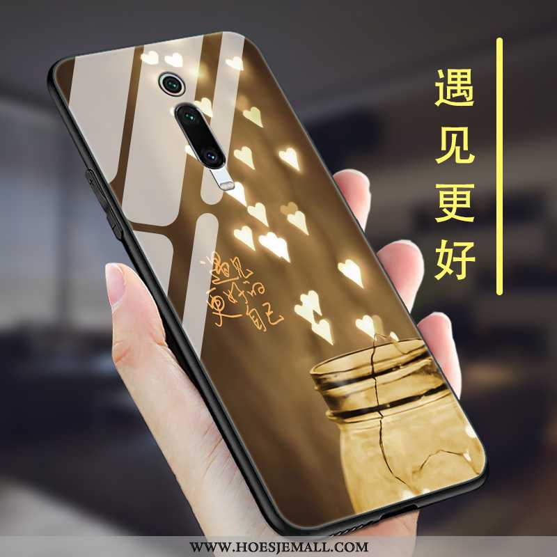 Hoesje Xiaomi Mi 9t Pro Trend Super Schrobben Spiegel All Inclusive Nieuw Glas Bruin