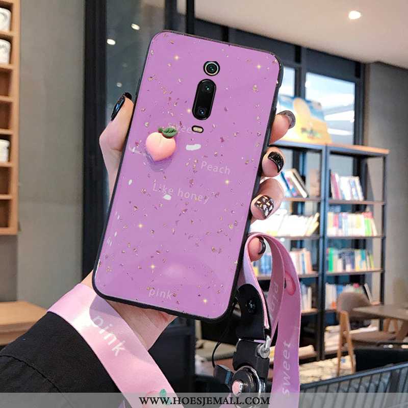 Hoesje Xiaomi Mi 9t Pro Bescherming Hanger Anti-fall Siliconen Scheppend Zacht Nieuw Groen