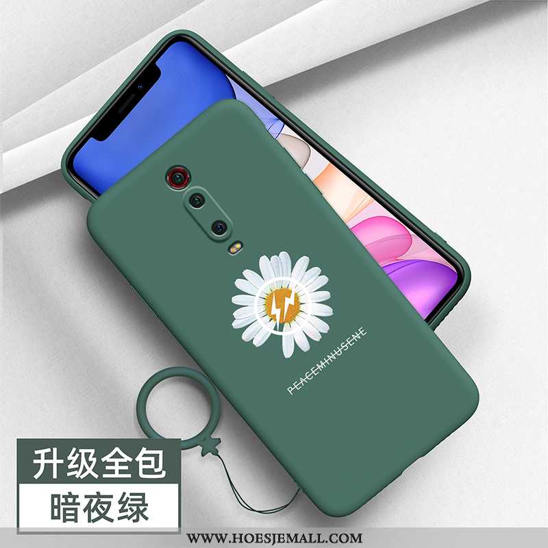 Hoes Xiaomi Mi 9t Pro Siliconen Bescherming Hoesje Eenvoudige Anti-fall All Inclusive Scheppend Grij