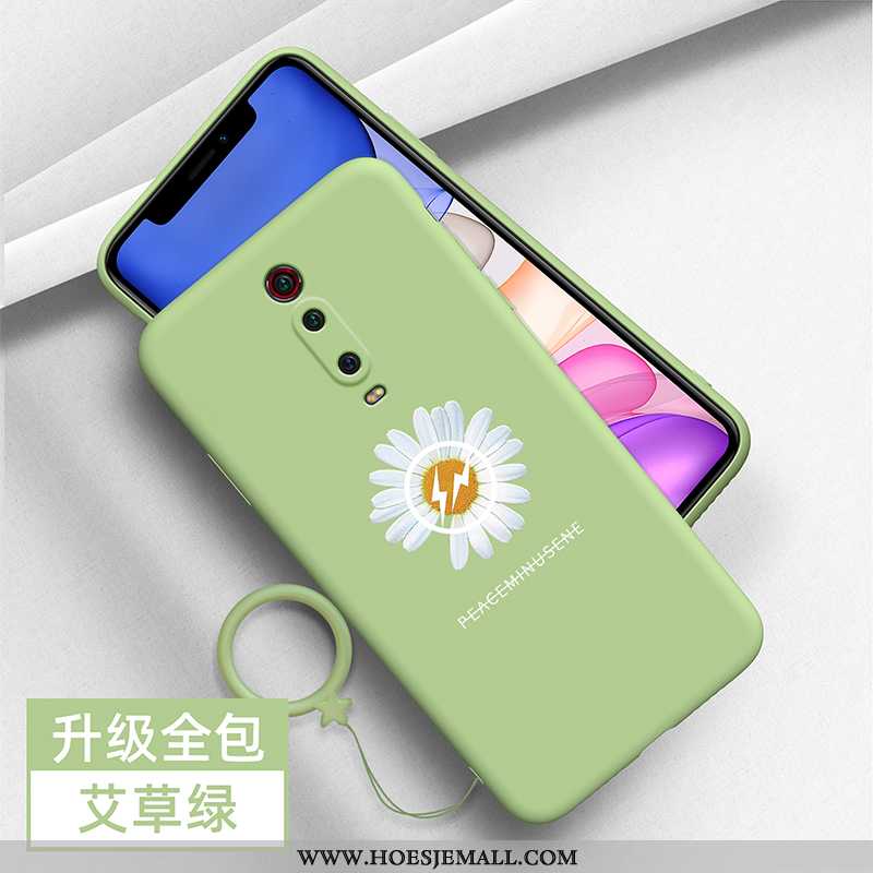 Hoes Xiaomi Mi 9t Pro Siliconen Bescherming Hoesje Eenvoudige Anti-fall All Inclusive Scheppend Grij