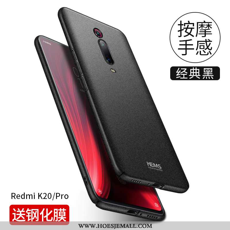 Hoesje Xiaomi Mi 9t Pro Dun Bescherming Hard Persoonlijk Rood Mobiele Telefoon Zwarte