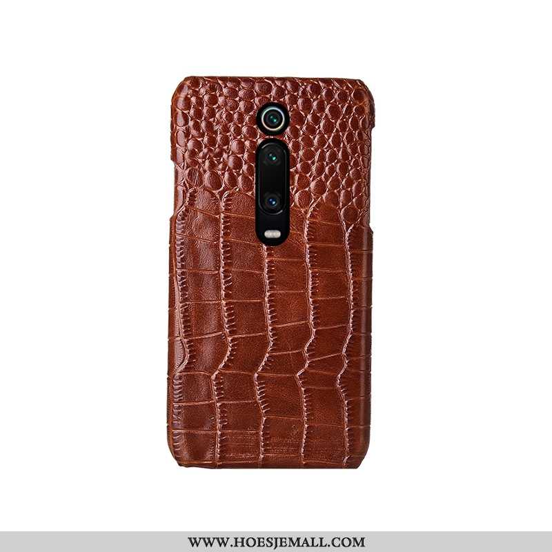 Hoesje Xiaomi Mi 9t Pro Luxe Persoonlijk Patroon Mode Anti-fall Mobiele Telefoon Achterklep Zwarte