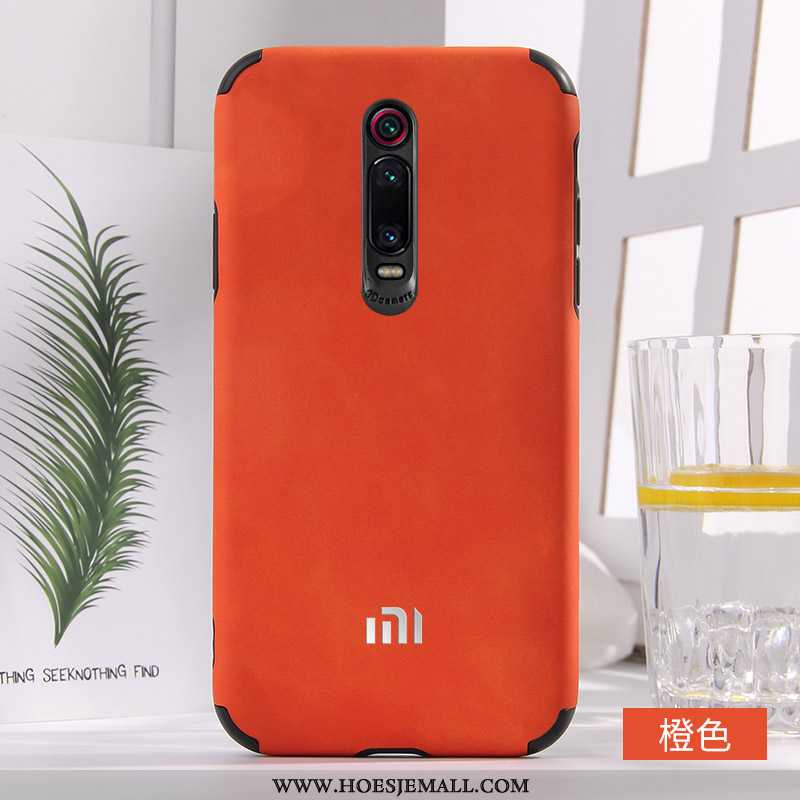 Hoes Xiaomi Mi 9t Pro Leer Zacht Anti-fall Nieuw Blauw Mobiele Telefoon Blauwe