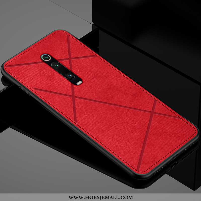 Hoesje Xiaomi Mi 9t Pro Patroon Super Persoonlijk Grijs Rood Antislip Mobiele Telefoon