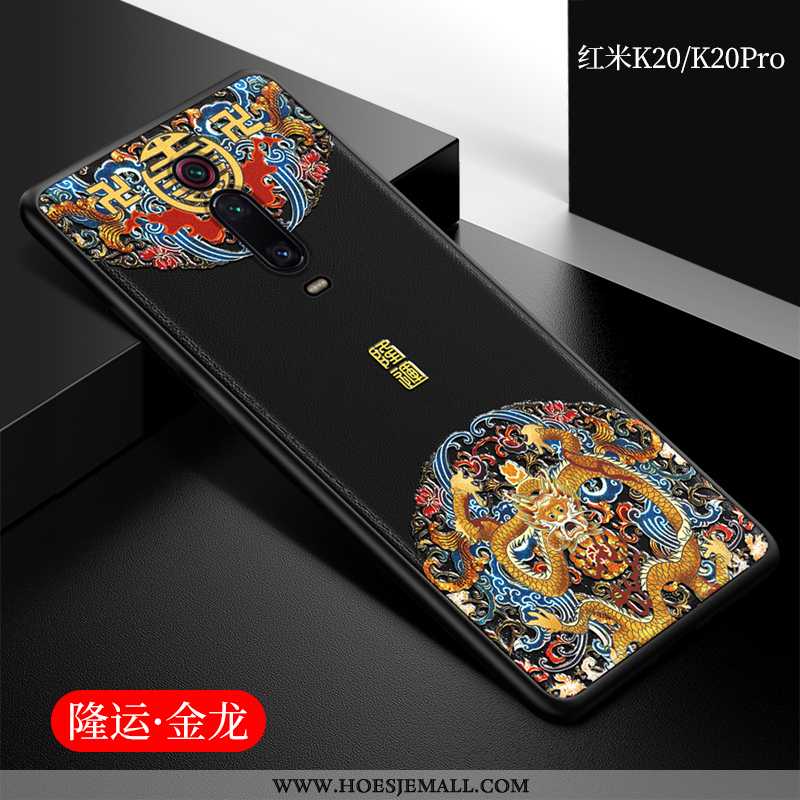 Hoesje Xiaomi Mi 9t Pro Siliconen Bescherming All Inclusive Reliëf Anti-fall Mobiele Telefoon Groen