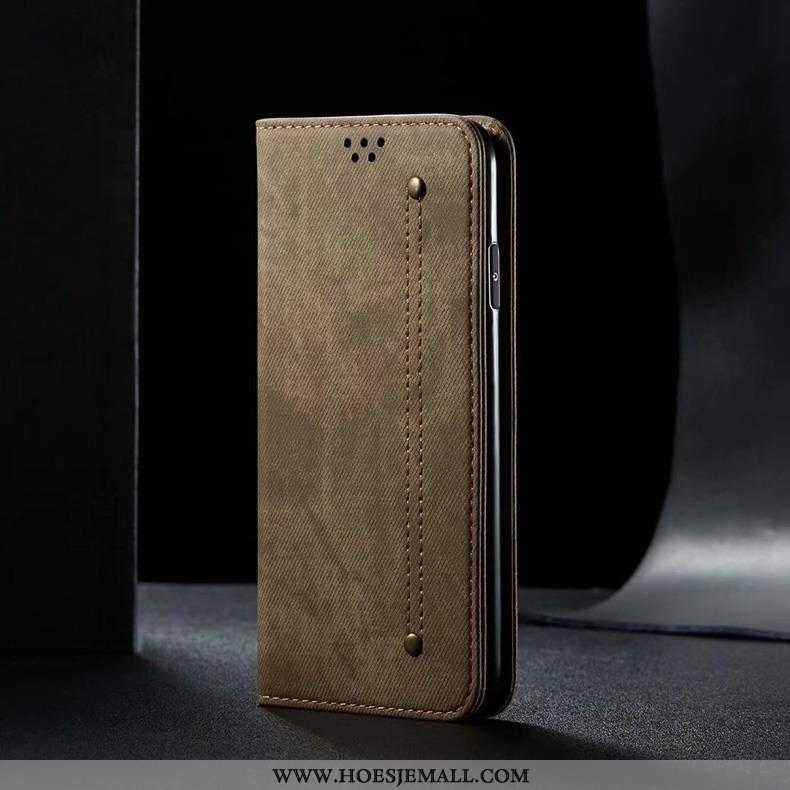 Hoesje Xiaomi Mi 9t Bescherming Leren Leer Kwaliteit Folio Mobiele Telefoon Bruin