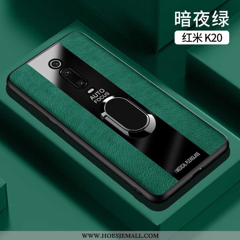 Hoesje Xiaomi Mi 9t Super Dun Bescherming Mini Anti-fall Ring Siliconen Rood