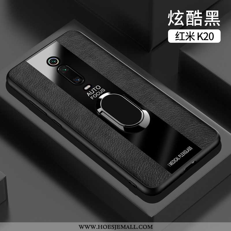 Hoesje Xiaomi Mi 9t Super Dun Bescherming Mini Anti-fall Ring Siliconen Rood