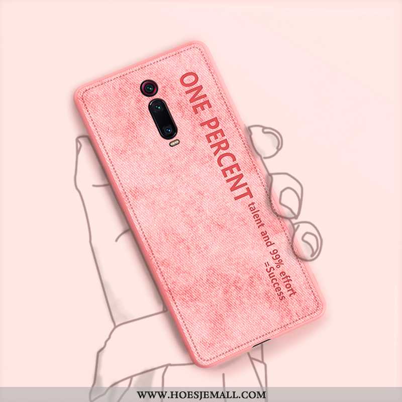 Hoes Xiaomi Mi 9t Dun Siliconen Mini Rood Roze Bescherming
