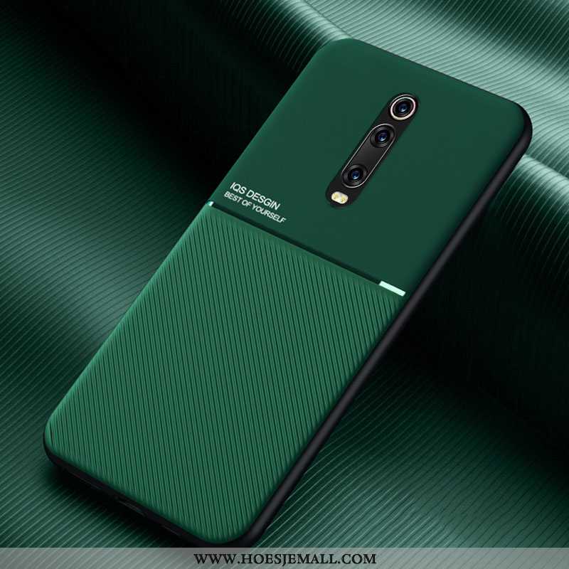 Hoes Xiaomi Mi 9t Persoonlijk Scheppend Mobiele Telefoon Net Red Trend Rood Leren Hoesje