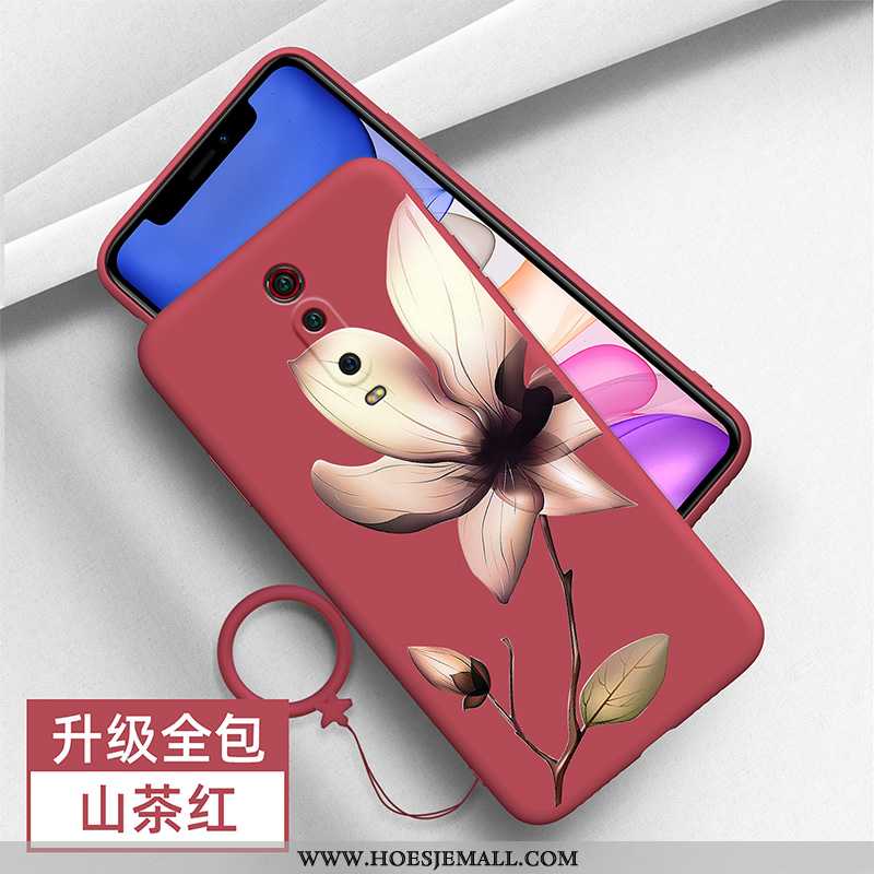 Hoesje Xiaomi Mi 9t Scheppend Trend Mobiele Telefoon Anti-fall Rood All Inclusive Groen