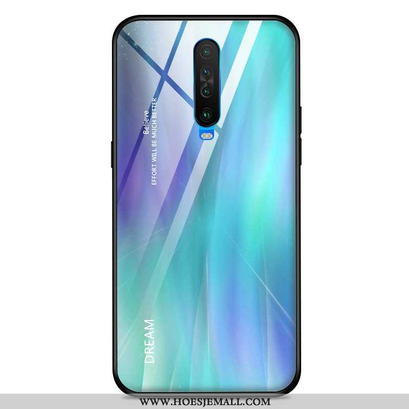 Hoesje Xiaomi Mi 9t Super Dun Effen Kleur Zacht Siliconen All Inclusive Blauwe