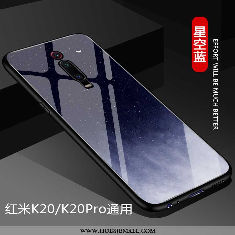 Hoesje Xiaomi Mi 9t Super Dun Effen Kleur Zacht Siliconen All Inclusive Blauwe