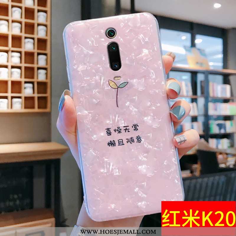 Hoes Xiaomi Mi 9t Trend Super Hoesje Roze Patroon All Inclusive