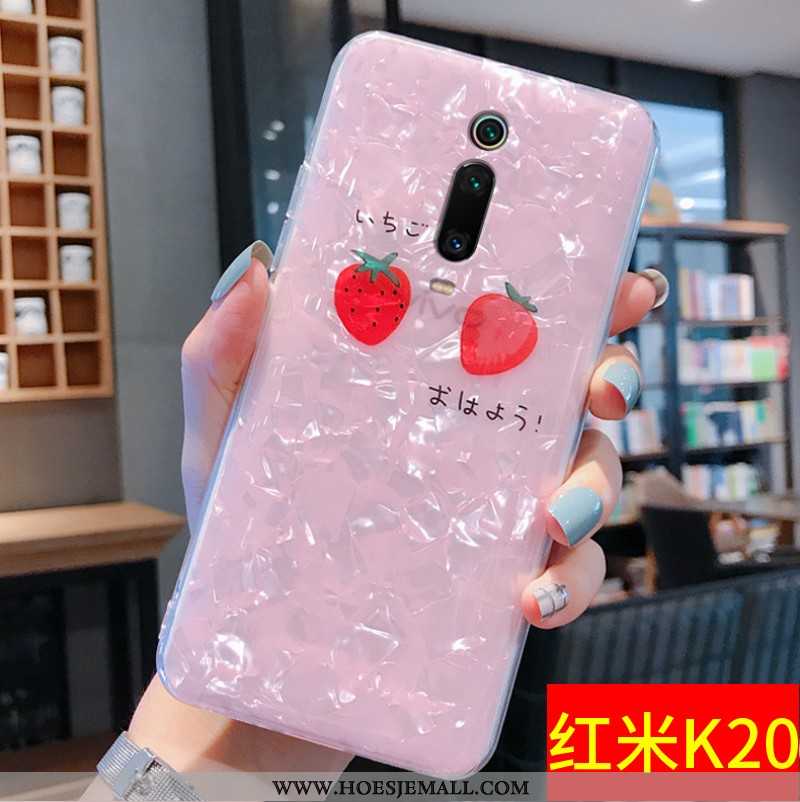 Hoes Xiaomi Mi 9t Trend Super Hoesje Roze Patroon All Inclusive