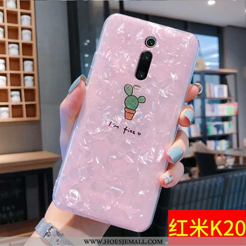 Hoes Xiaomi Mi 9t Trend Super Hoesje Roze Patroon All Inclusive