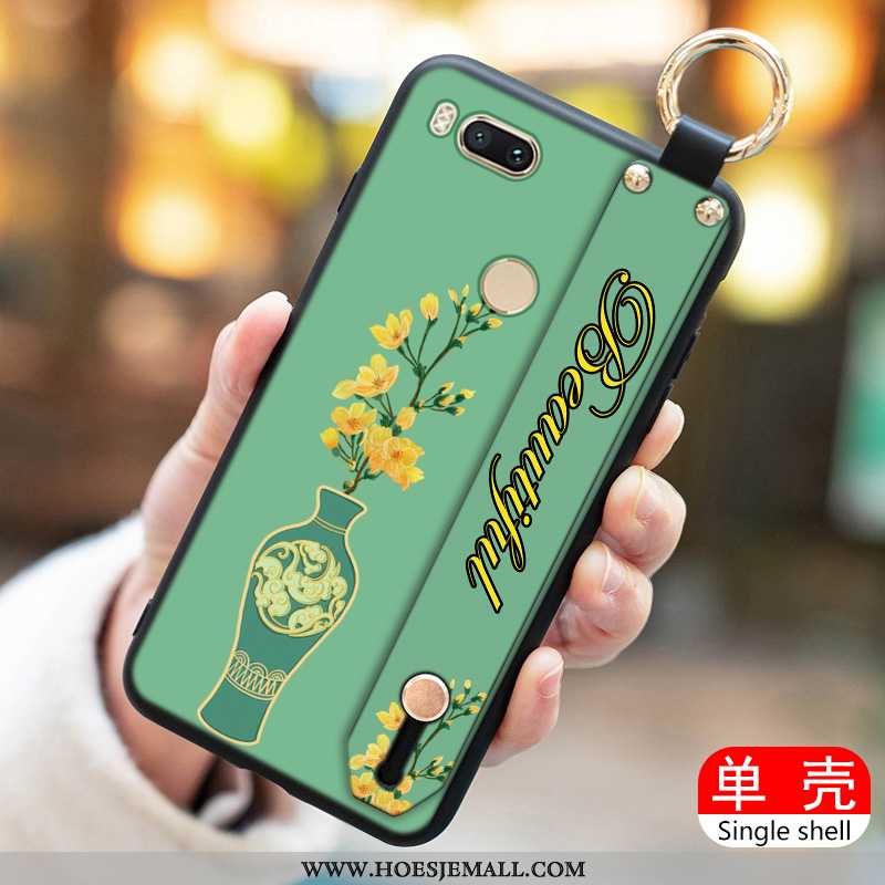 Hoesje Xiaomi Mi A1 Trend Super Wind Mini Groen Dun Vintage