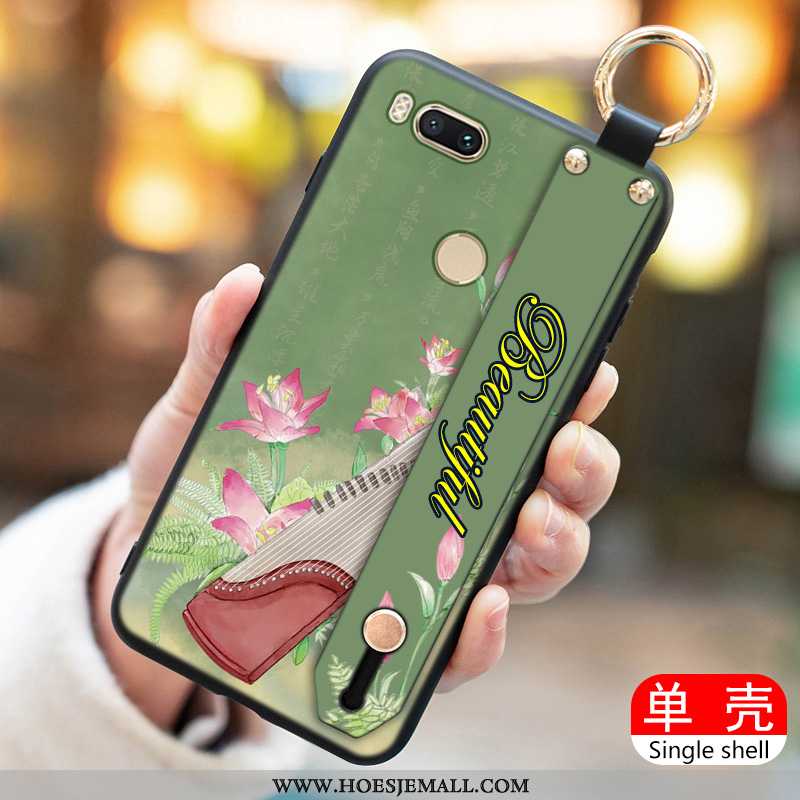 Hoesje Xiaomi Mi A1 Trend Super Wind Mini Groen Dun Vintage