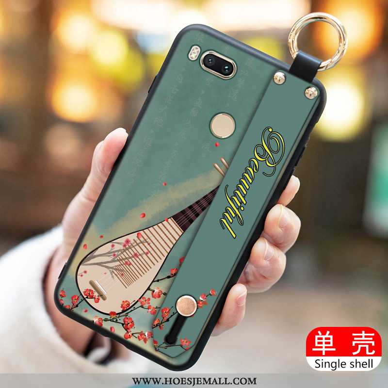 Hoesje Xiaomi Mi A1 Trend Super Wind Mini Groen Dun Vintage