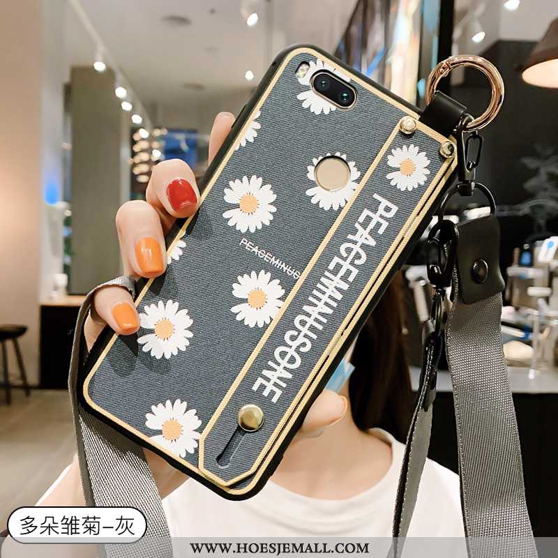 Hoesje Xiaomi Mi A1 Schrobben Hanger Lovers Mobiele Telefoon Scheppend Mini Trend Groen