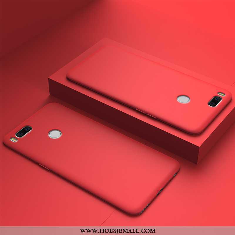 Hoes Xiaomi Mi A1 Super Dun Mini All Inclusive Mobiele Telefoon Hoesje Rood