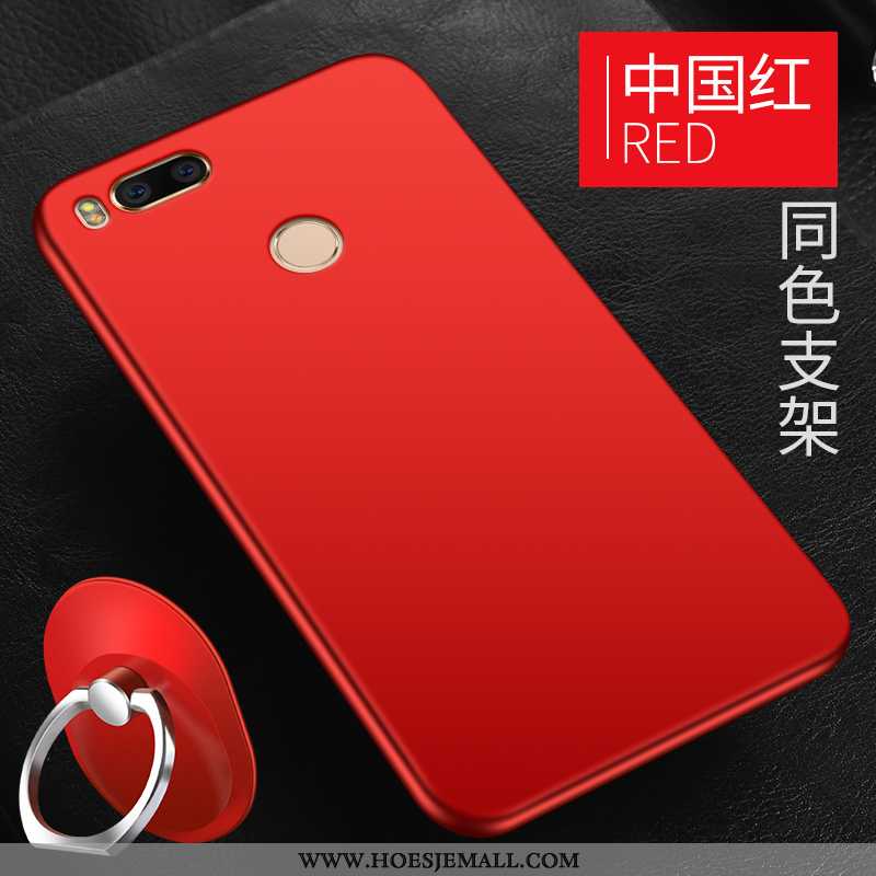 Hoes Xiaomi Mi A1 Super Dun Mini All Inclusive Mobiele Telefoon Hoesje Rood