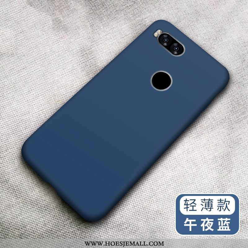 Hoesje Xiaomi Mi A1 Scheppend Trend Groen All Inclusive Siliconen Zacht Effen Kleur