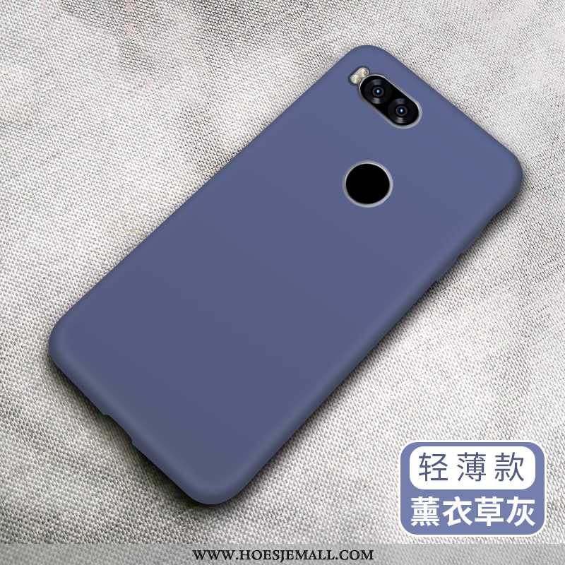 Hoesje Xiaomi Mi A1 Scheppend Trend Groen All Inclusive Siliconen Zacht Effen Kleur