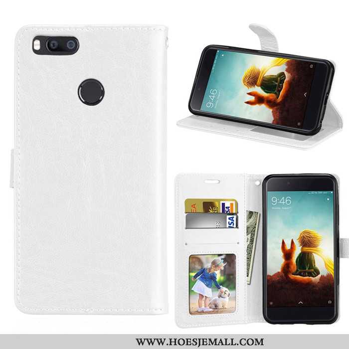 Hoesje Xiaomi Mi A1 Siliconen Bescherming Bruin Mini Mobiele Telefoon Blauw Zacht Bruine