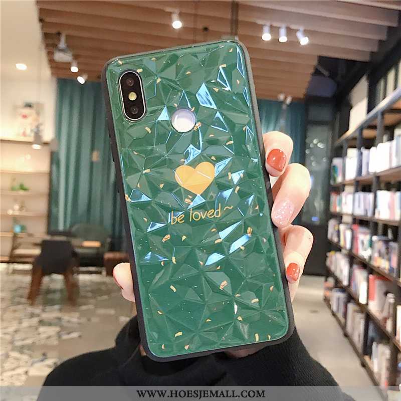 Hoes Xiaomi Mi A2 Mooie Patroon Vers Hoesje Persoonlijk Liefde All Inclusive Groen