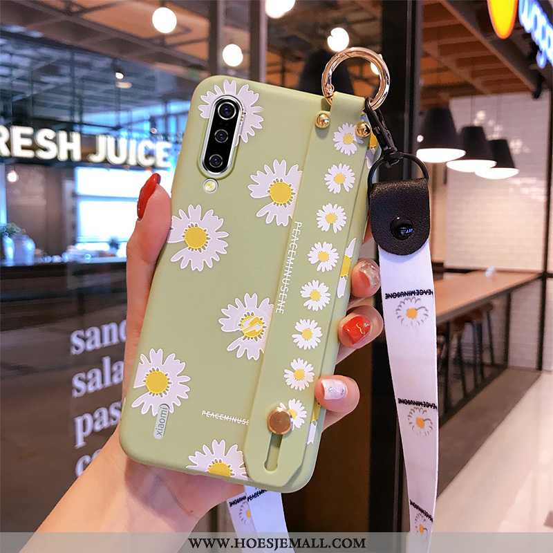 Hoesje Xiaomi Mi A3 Hanger Persoonlijk Hoes Mini Siliconen Trend Mobiele Telefoon Purper