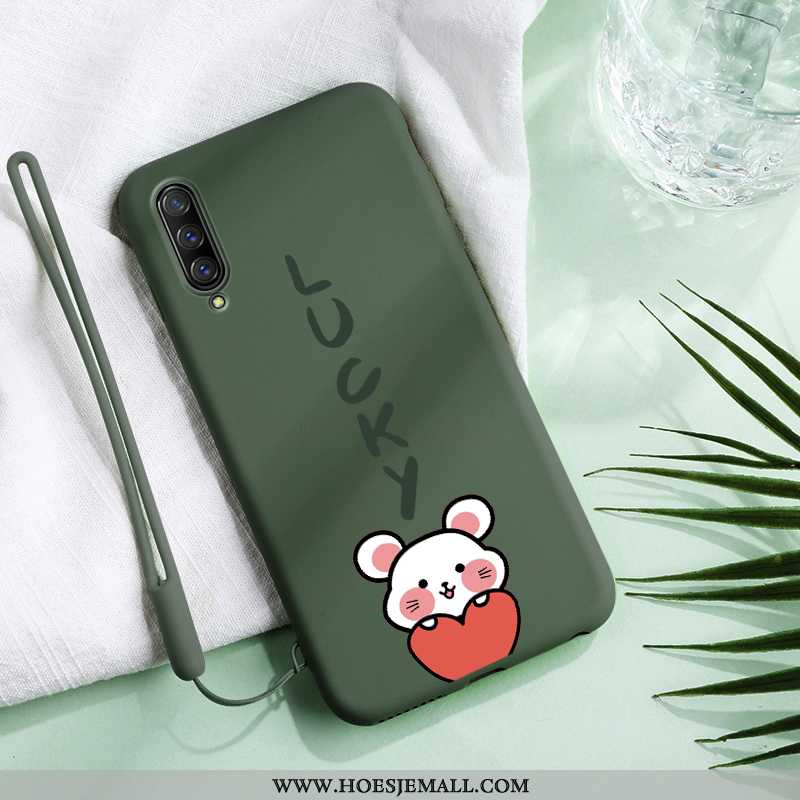 Hoesje Xiaomi Mi A3 Siliconenhoesje Bescherming Mobiele Telefoon Nieuw Scheppend Zacht Lovers Geel