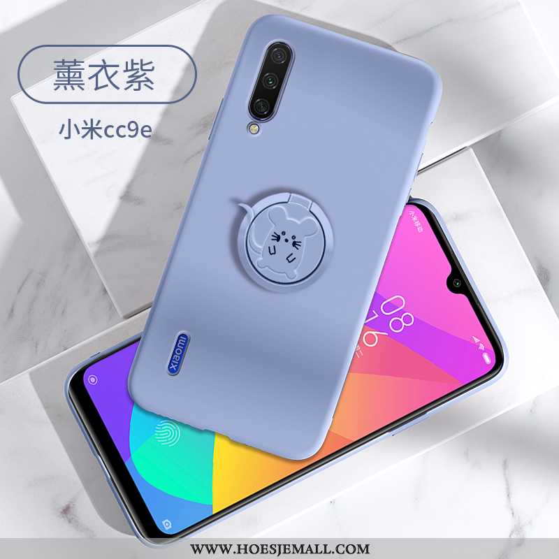 Hoesje Xiaomi Mi A3 Scheppend Trend Mobiele Telefoon Ondersteuning Hoes Mini Purper