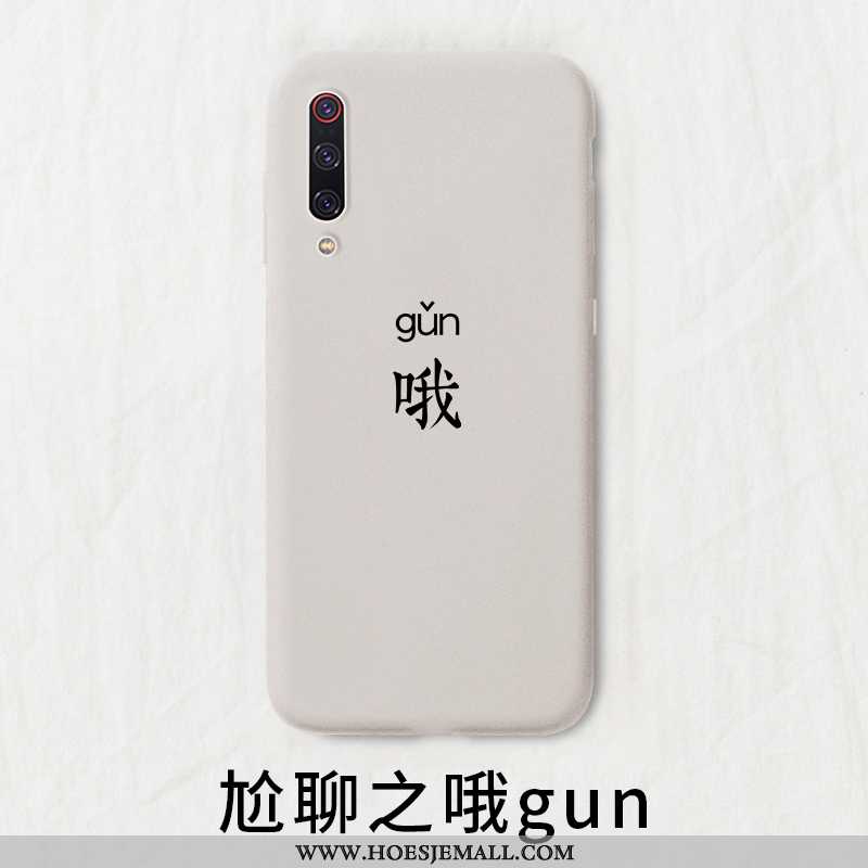 Hoesje Xiaomi Mi A3 Mini Rood Mobiele Telefoon Beige