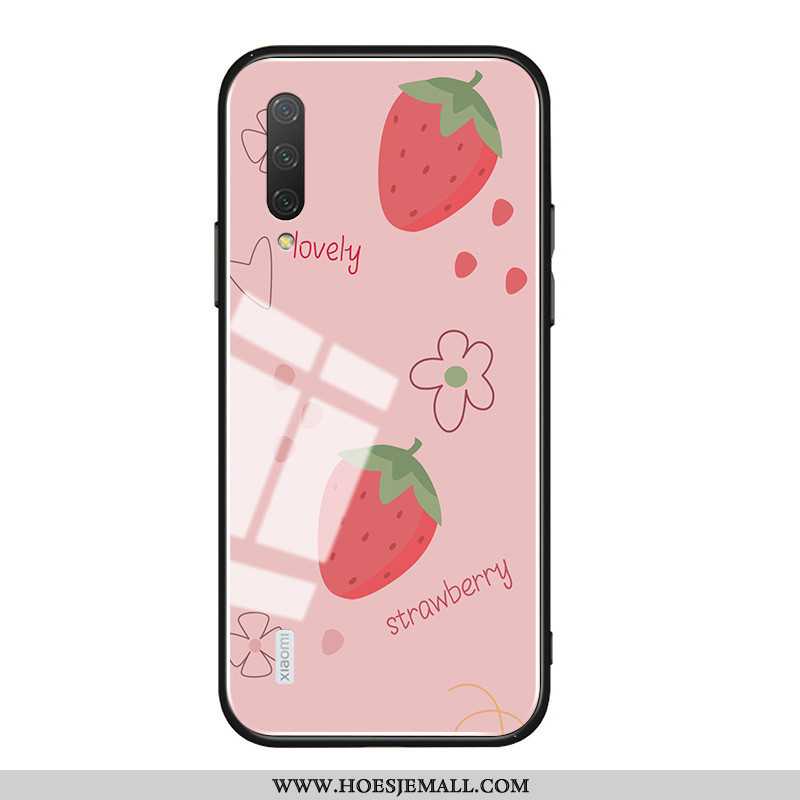 Hoesje Xiaomi Mi A3 Zacht Siliconen Bescherming Patroon Vers All Inclusive Pas Roze