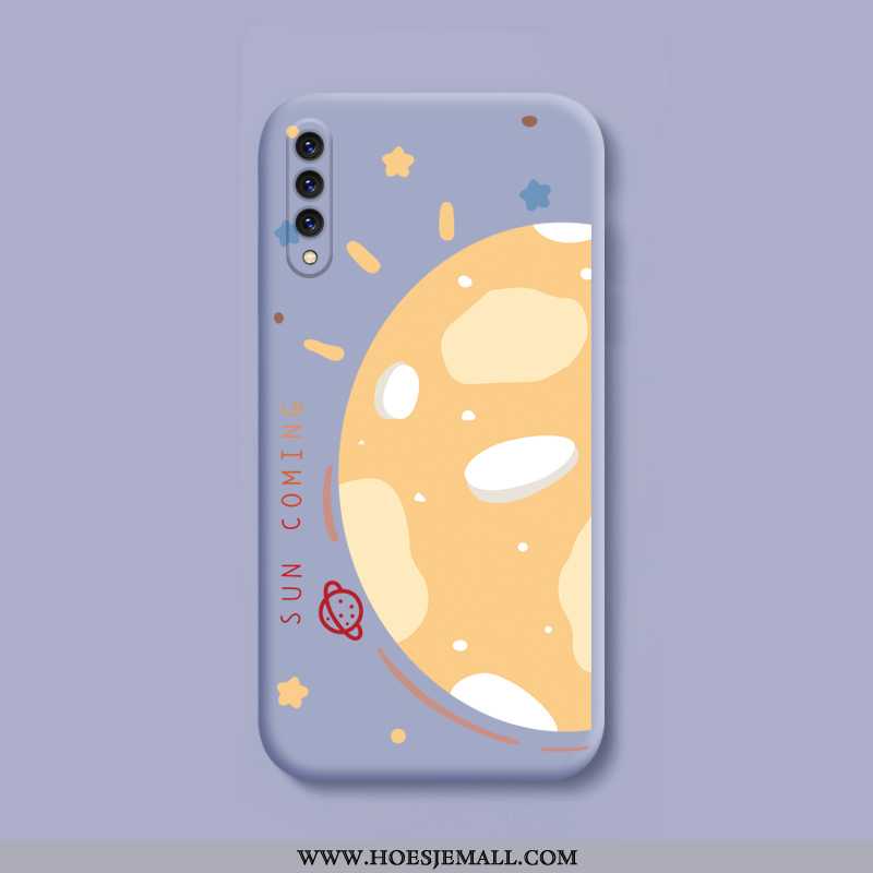 Hoes Xiaomi Mi A3 Scheppend Spotprent Mooie Eenvoudige Lovers Mini Mobiele Telefoon Grijs