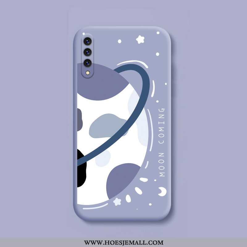 Hoes Xiaomi Mi A3 Scheppend Spotprent Mooie Eenvoudige Lovers Mini Mobiele Telefoon Grijs