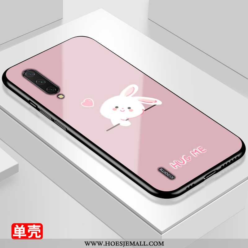 Hoes Xiaomi Mi A3 Spotprent Bescherming Mobiele Telefoon Hoesje Lovers Mini Roze