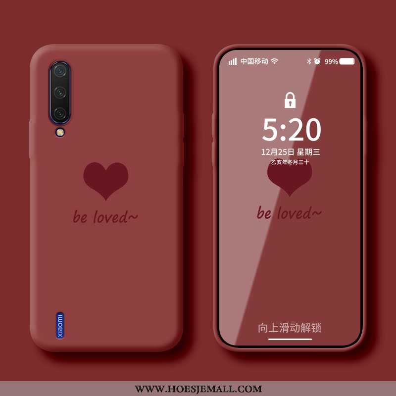 Hoesje Xiaomi Mi A3 Siliconen Bescherming Mini Lovers Net Red Wind Groen