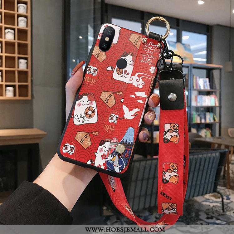 Hoesje Xiaomi Mi Max 3 Bescherming Mode Mobiele Telefoon God Of Wealth Mini Lovers Rijkdom Rood
