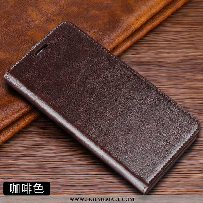 Hoesje Xiaomi Mi Max 3 Leren Trend Folio Mini Vouw Mobiele Telefoon Bruin Bruine