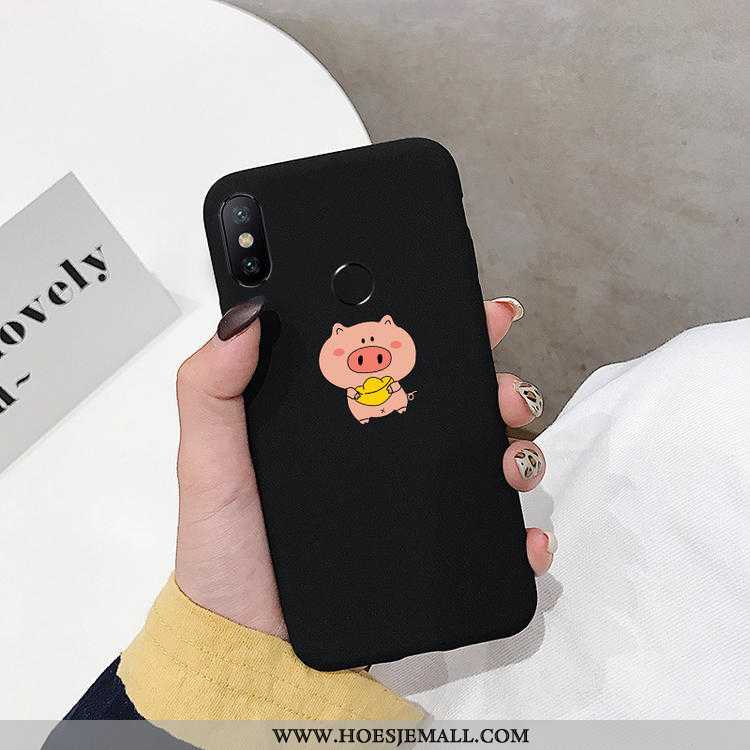 Hoes Xiaomi Mi Max 3 Mooie Trend Bescherming Schrobben Persoonlijk Mini Hoesje Bordeaux