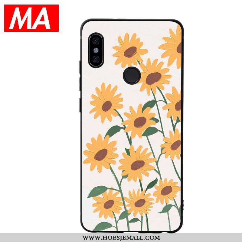 Hoes Xiaomi Mi Max 3 Bescherming Persoonlijk Blauw Hoesje Vers Mini Siliconen Blauwe