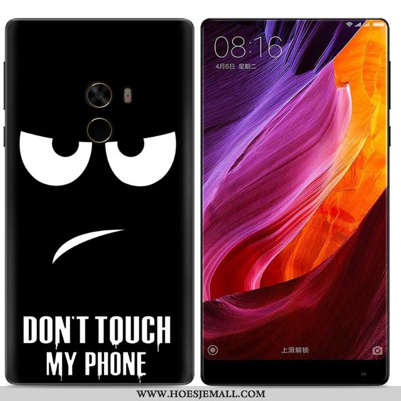 Hoesje Xiaomi Mi Mix 2 Scheppend Trend Geschilderd Olieverfschilderij Mobiele Telefoon Geel